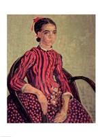 La Mousme, 1888 Fine Art Print