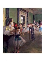 The Dancing Class Framed Print