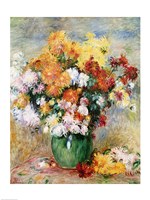 Bouquet of Chrysanthemums, c.1884 Fine Art Print