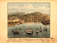 View of San Francisco 1846-7 Fine Art Print