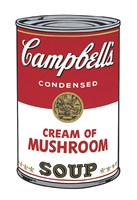 Campbell's Soup I: Cream of Mushroom, 1968 Framed Print