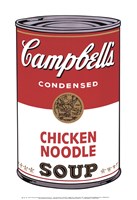 Campbell's Soup I:  Chicken Noodle, 1968 Framed Print