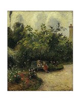 Corner of a Garden at the Hermitage, 1877 Fine Art Print