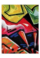 Colorful Graffiti (detail Fine Art Print