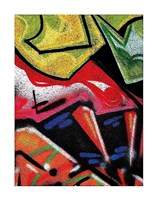 Colorful Graffiti (detail Fine Art Print