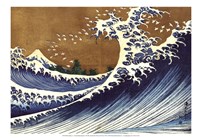 Big Wave (from 100 views of Mt. Fuji) Fine Art Print
