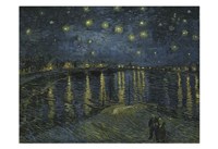 Starry Night Over the Rhone Framed Print