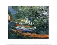 Bank of the Oise at Auvers, 1890 Fine Art Print