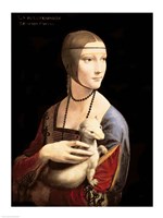 The Lady with the Ermine Framed Print