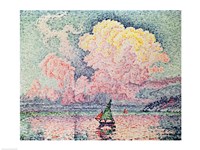 Antibes, the Pink Cloud, 1916 Framed Print