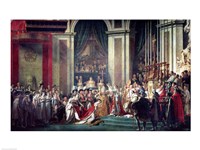 The Consecration of the Emperor Napoleon II Framed Print