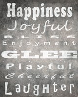 Happiness Framed Print