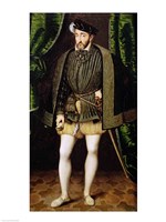 Portrait of Henri II Fine Art Print