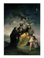 The Witches' Sabbath Framed Print