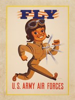 Fly U.S. Army Air Forces Framed Print