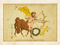 Sagiuuarius and Corona Australis Framed Print