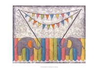 Carnival Elephants Fine Art Print