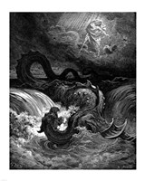 Destruction of Leviathan Framed Print