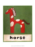 H is for Horse Fine Art Print