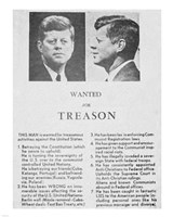 JFK Wanted Dallas, 1963 Framed Print