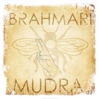 Brahmari Mudra (Humming Bee) Framed Print