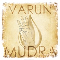 Varun Mudra (Water) Framed Print