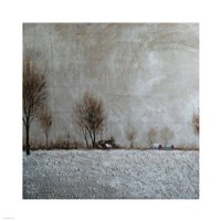 Field Landscape Framed Print