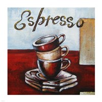 Espresso Framed Print