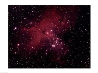 Gaseous Nebula in Serpens Framed Print