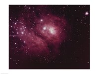 Lagoon Nebula in Sagittarius Framed Print