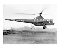 Alaska, 17 May 1947, 10th Rescue Squadron helicopter Framed Print