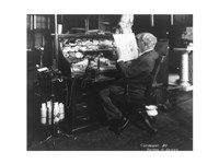 Thomas Alva Edison, 1847-1931 Framed Print