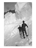 Climbing Mt Mckinley Framed Print