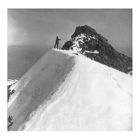 Washington - Mount Rainier Top of Gibralter Rock Framed Print