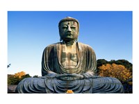 Statue of Buddha, Daibutsu, Kamakura, Tokyo, Japan Framed Print
