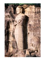 Standing Buddha Closeup Framed Print