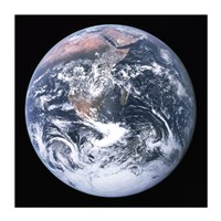 The Earth seen from Apollo 17 Fine Art Print