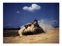 M3 Lee Tank, Training Exercises, Fort Knox, Kentucky Framed Print