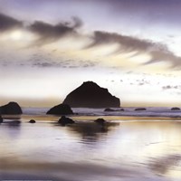 Twilight On The Coastline Fine Art Print