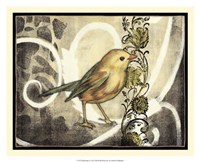 Bird Song I Framed Print