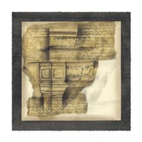 Antique Capitals III Framed Print