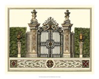 The Grand Garden Gate III Fine Art Print