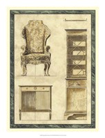 Chippendale Furniture II Framed Print