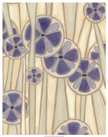 Lavender Reeds I Fine Art Print