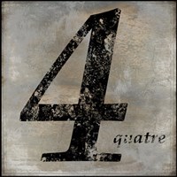 quatre Fine Art Print