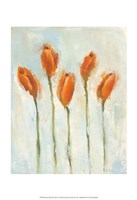 Painted Tulips III Fine Art Print