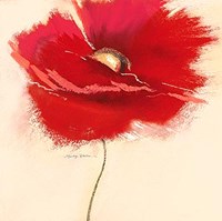 Red Poppy Power III Fine Art Print