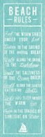 Beach Rules Fine Art Print