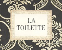 La Toilette Framed Print