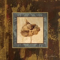 Autumn Leaf Square II Framed Print